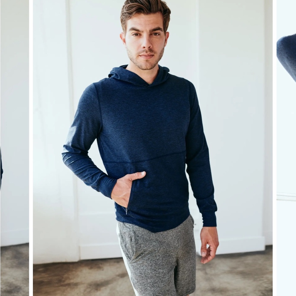 Quince Flowknit Performance Hoodie